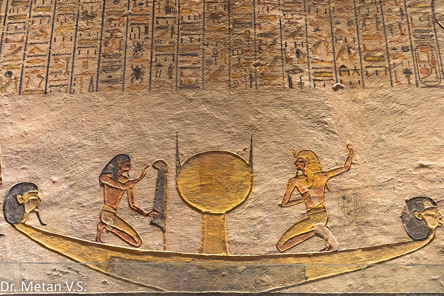 Pharaoh khufu boat painting relief Egypt image by Dr Vyankatesh Metan 2