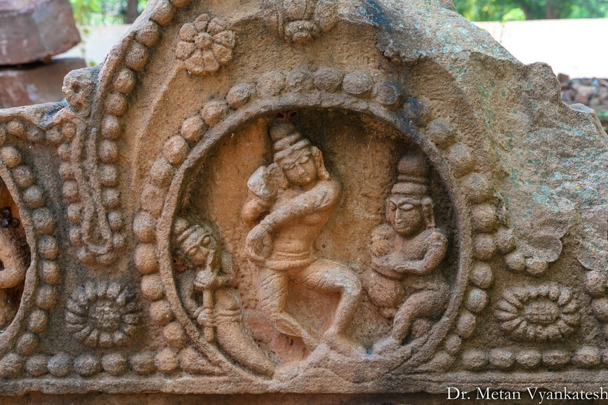 Sculpture on the wall of Shiva temple in Mahakuteshwara temples complex Mahakuta image by Dr Vyankatesh Metan from Solapur